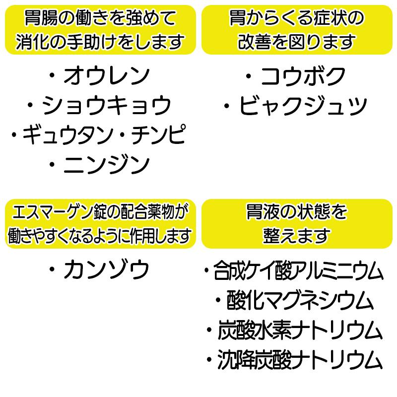 エスマーゲン錠 450錠 ホノミ 漢方 第2類医薬品｜kanpo-no-sakamoto｜03