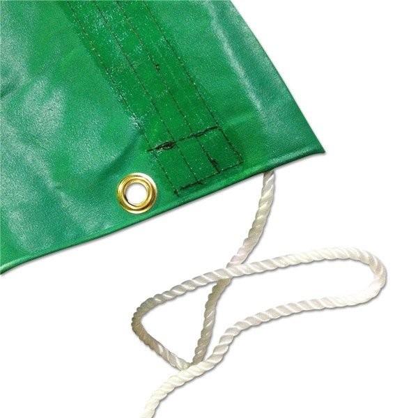 【4トン車用】鳥居掛け式防水トラックシート 7.5m×3.7m 緑色 耐久性抜群 |  | 06