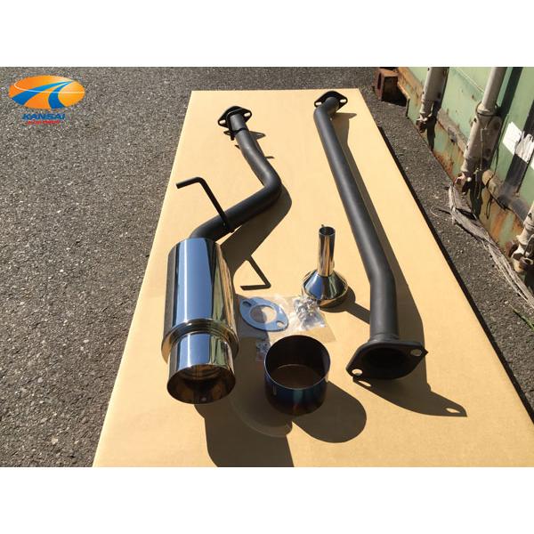 86/GR86 (ZN6/ZN8) ARsports マフラー 砲弾 シングル チタンテール