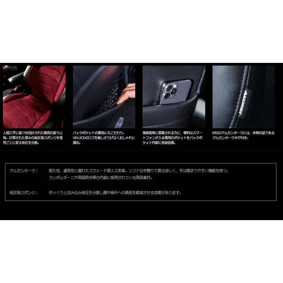 60系ハリアー VELUCE ヴェルーチェ ERGO エルゴ アルカンターラ Artina 