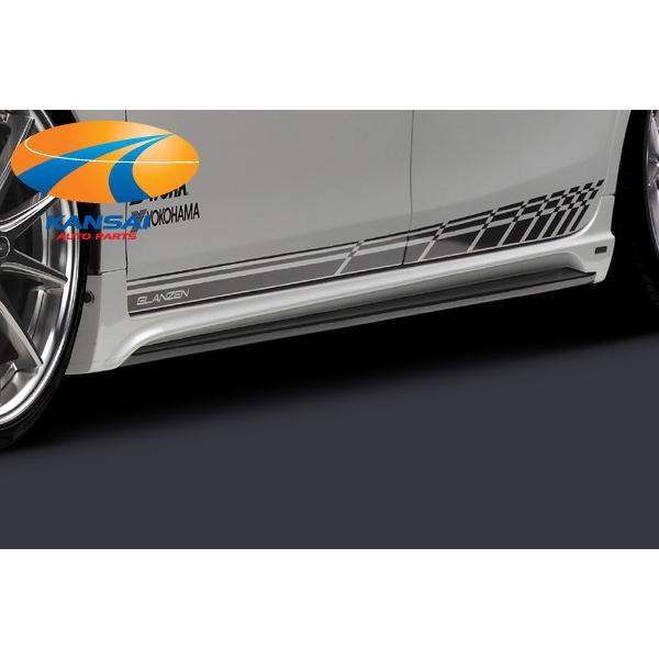 80 ヴォクシーノアエクスファイア 2色塗分風 フラップサイドステップ