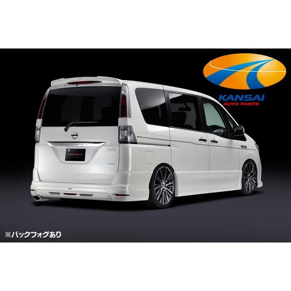 C26 セレナ シルクブレイズ リアスポイラー SilkBlaze シルクブレイズ C26セレナ・ハイウェイスターリア