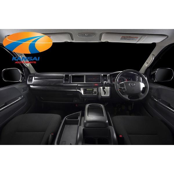 新品　4型以降　ハイエースワイド　シルクブレイズ　インテリアパネル 200系 SilkBlazeシルクブレイズ インテリアパネル16Pセット200系ハイエース4