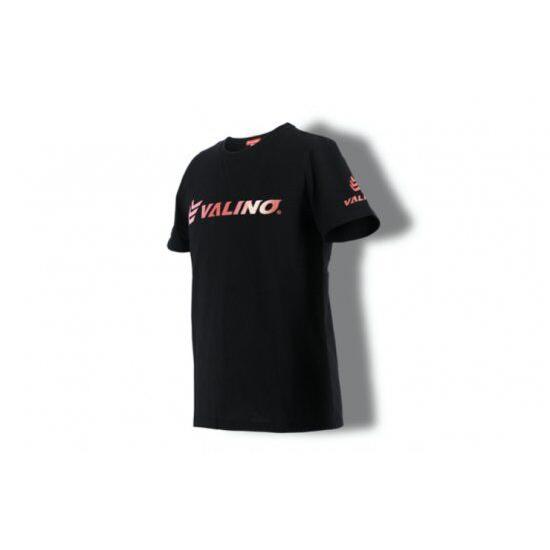 VALINO ヴァリノ 赤ラメロゴ ブラック Tシャツ S M 北海道/沖縄/離島 