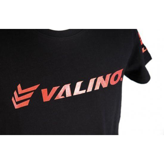 VALINO ヴァリノ 赤ラメロゴ ブラック Tシャツ S M 北海道/沖縄/離島 