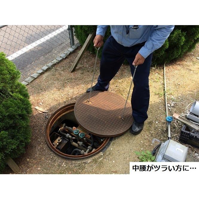 Amazon マンホールオープナー マンホール開閉具 マンホールオープナー 