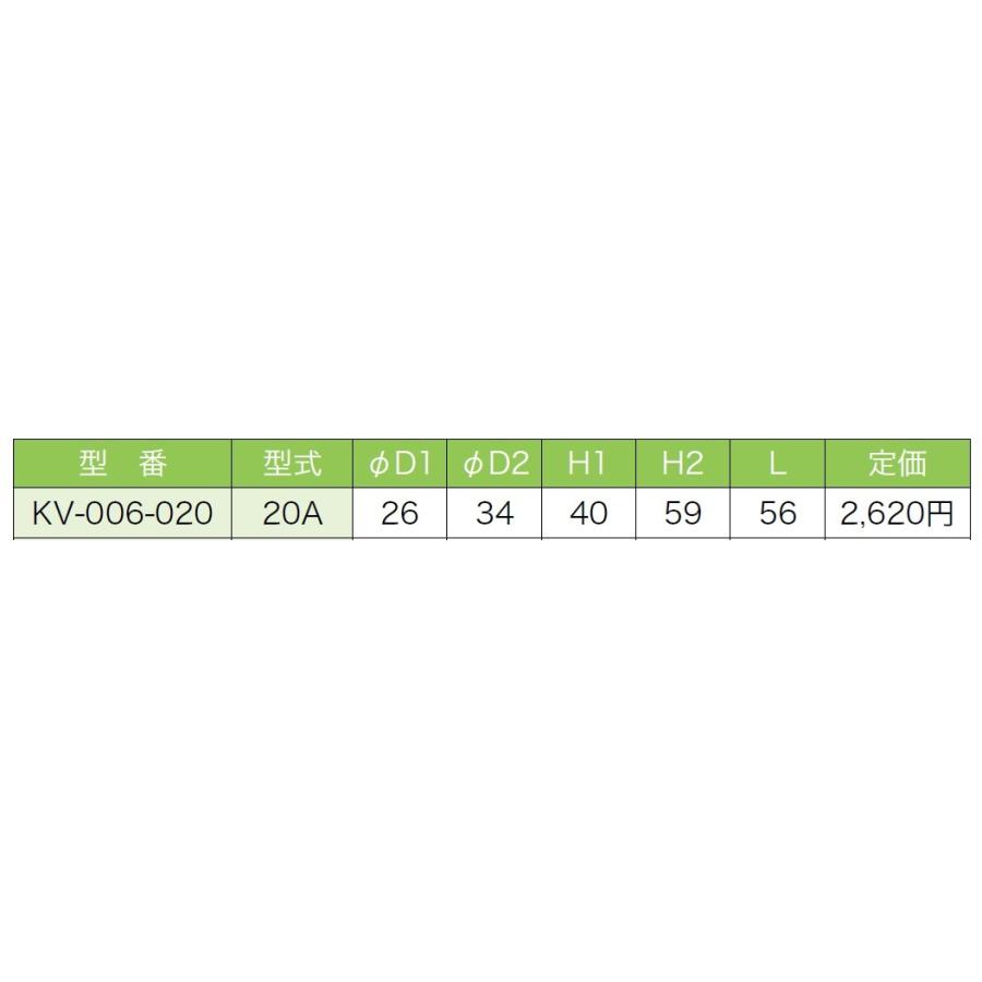 バルブ ブロワ 微調整用エアーバルブ Ｌ型 20A (青) 風量調整 関西化工｜kansaikako｜02