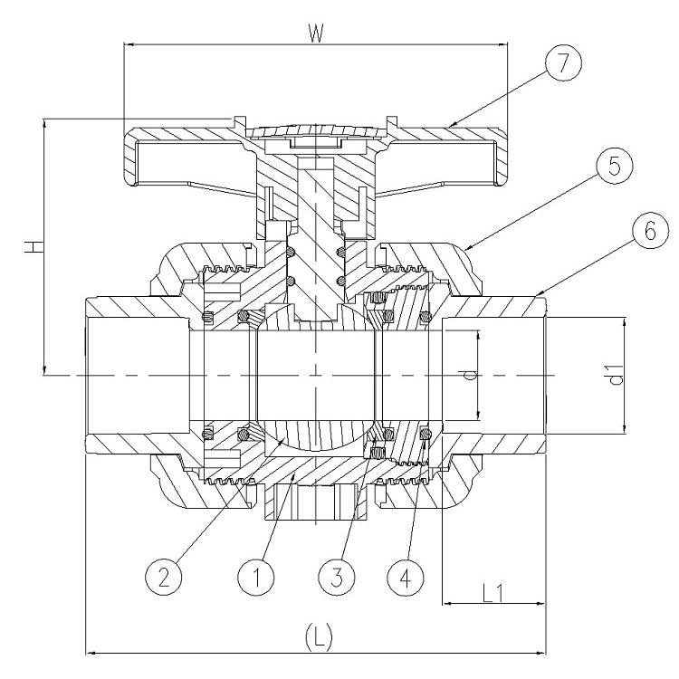 バルブ ポンプ 自在型ボールバルブ ねじ式 40A 関西化工 : 水 バルブ ポンプ 自在型ボールバルブ ねじ式 40A 関西化工 : 水