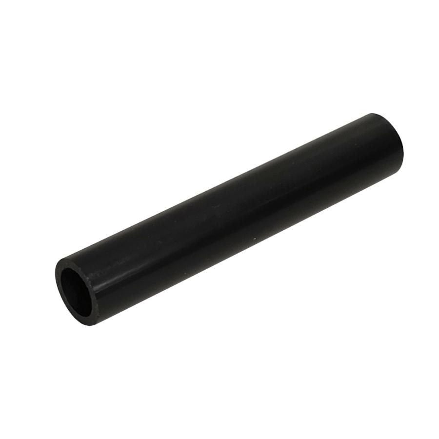 塩ビ カラーパイプ VP13A相当 PVC 10cm 外径18mm×長さ100mm 黒 関西