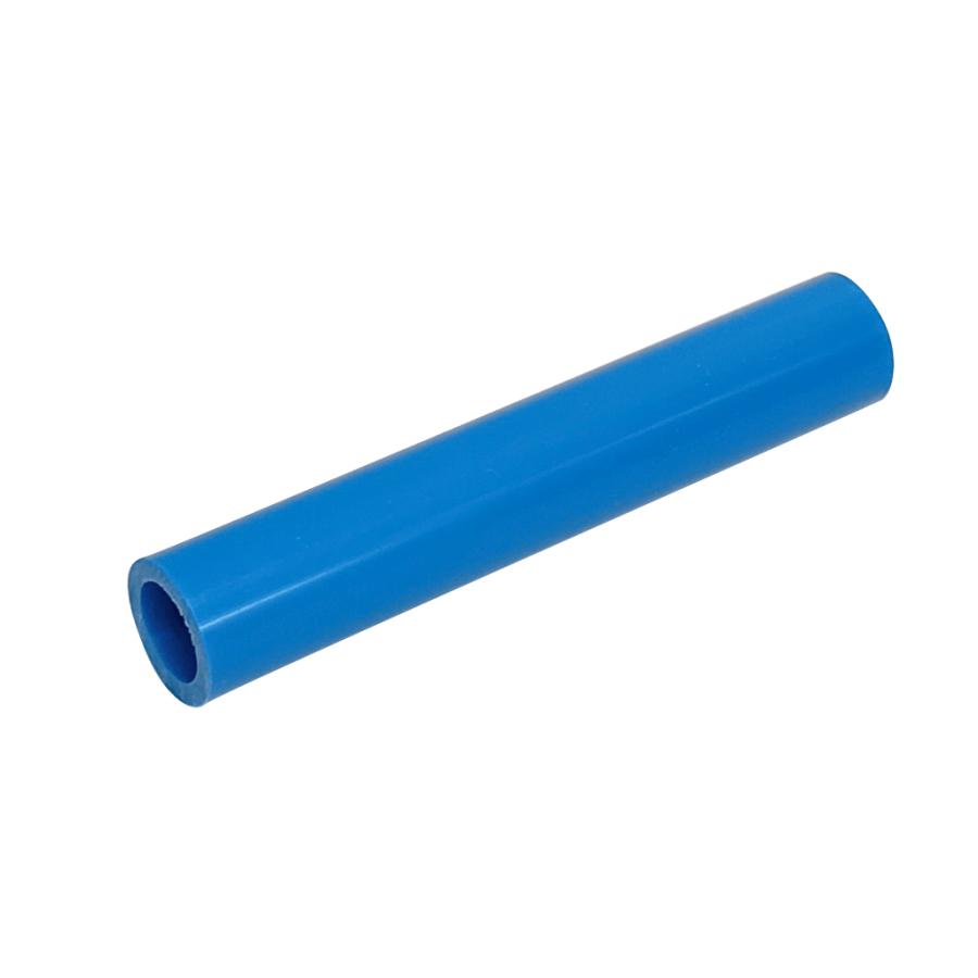 塩ビ カラーパイプ VP13A相当 PVC 10cm 外径18mm×長さ100mm 青 関西