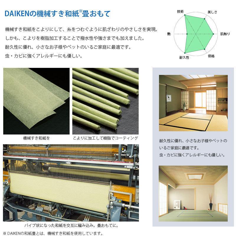 【8帖 縁(ヘリ)付き新畳 入替工事パック（古畳処分込み）】畳床：建材畳床オールボードタイプ / 畳表：ダイケン健やか表（和紙表）　※対応エリア参照_1