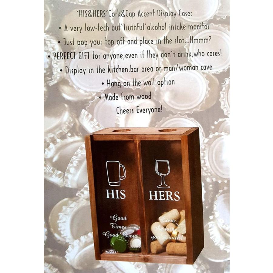 想像を超えての Dondor Enterprises ワインコルク ビールキャップ シャドーボックス 超目玉 Vinylspotnyc Com