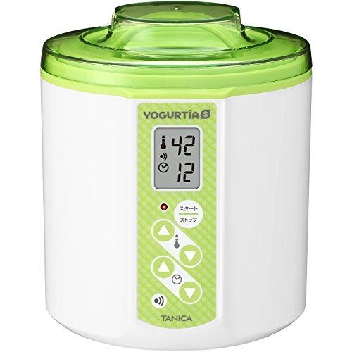 送料込 Tanica 温度調節 25 70 タイマー ブザー付ヨーグルトメーカー ヨーグルティアs 10ml Ys 01 グリーン 人気ショップが最安値挑戦 Nicmosul Org
