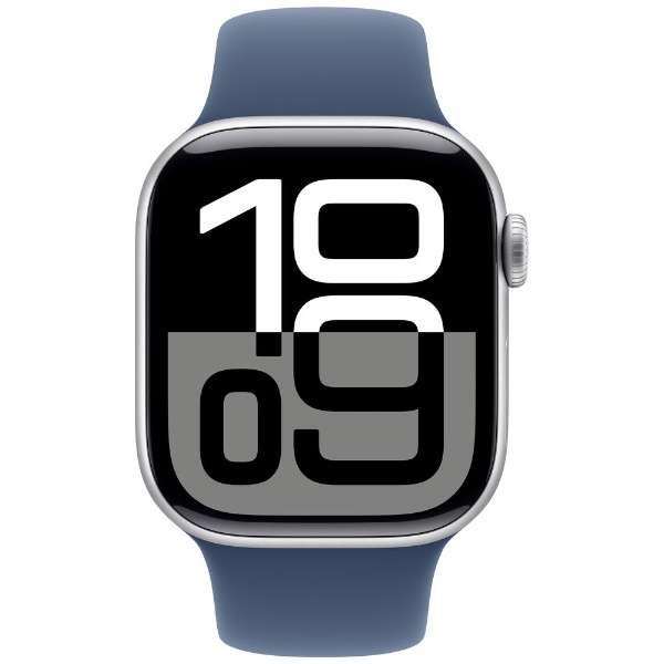Apple Watch Series 10(GPSモデル)- 46mmシルバーアルミニウム Apple Watch Series 10(GPSモデル)- 46mmシルバーアルミニウム