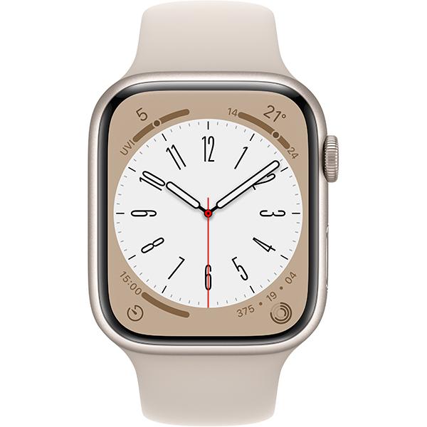 Apple Watch Series 8 （GPS ＋ Cellularモデル）- 45mmスターライト