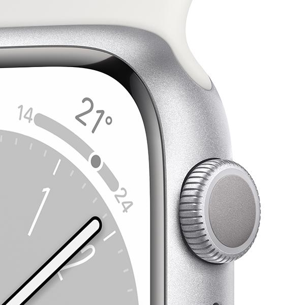 Apple Watch Series 8 （GPSモデル）- 45mmシルバーアルミニウムケース