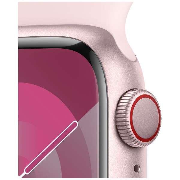 Apple Watch Series 9 GPS + Cellularモデル - 45mmピンク Apple Watch Series 9 GPS + Cellularモデル - 45mmピンク