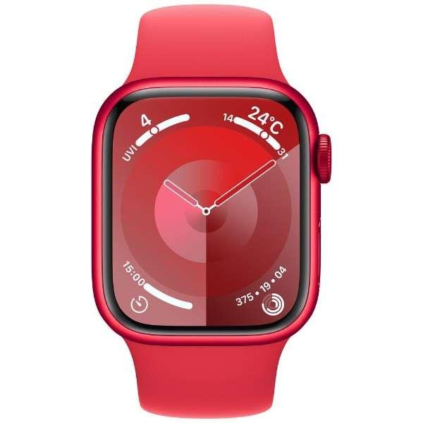 Apple Watch Series 9 GPS + Cellularモデル - 45mm PRODUCTREDアルミニウムケースとPROODUCTREDスポーツバンド - S/M MRYE3J/A｜kantanshop｜02