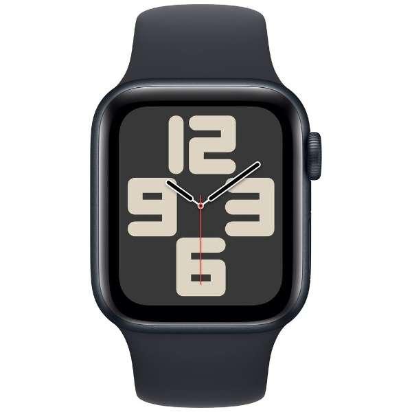Apple Watch SE2 GPSモデル - 40mm ミッドナイトアルミニウムケースと