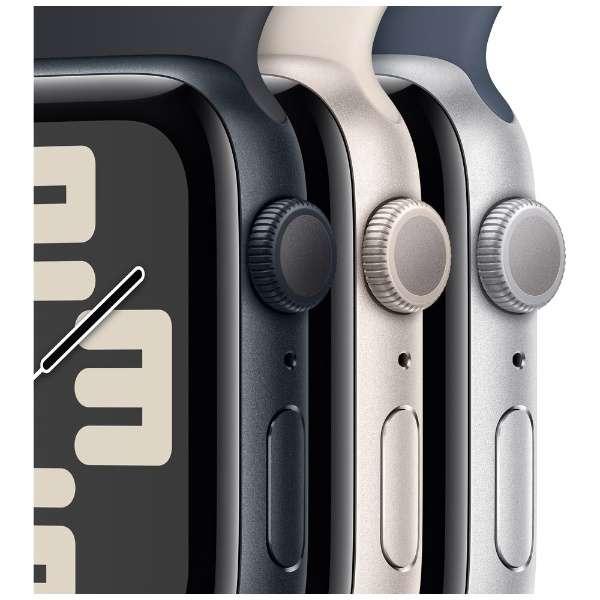 Apple Watch SE2 GPSモデル - 40mm ミッドナイトアルミニウムケースと 