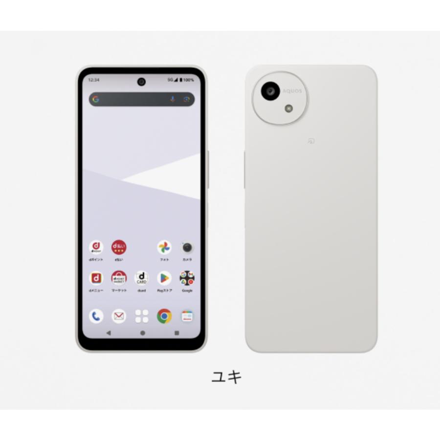 AQUOS wish 新品.未使用 SHARP wish5 SH-52F docomo SIMフリー ユキ