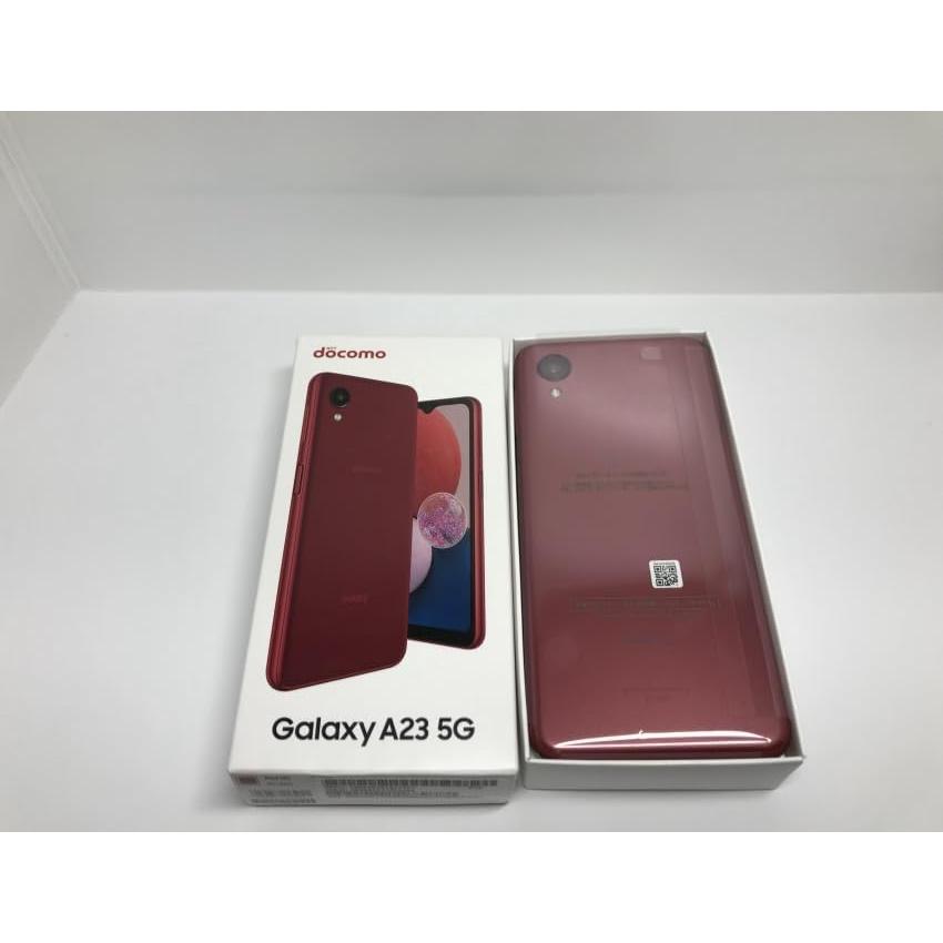 Galaxy 新品.未使用 Docomo A23 5G SC-56C レッド SIMフリー Galaxy 新品.未使用 Docomo A23 5G SC-56C レッド SIMフリー