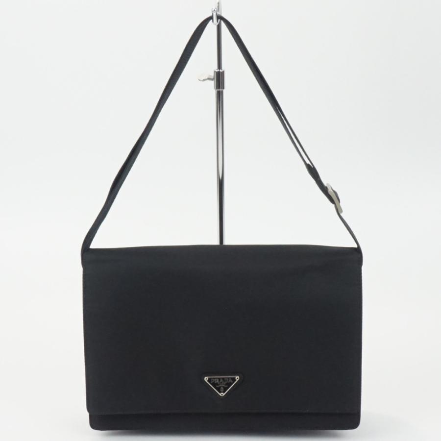 PRADA PRADA プラダ B6991 ナイロンショルダーバッグ ブラック PRADA PRADA プラダ B6991 ナイロンショルダーバッグ ブラック