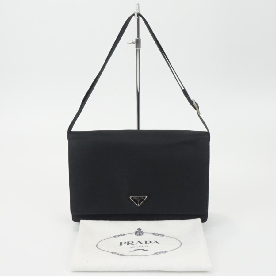 PRADA PRADA プラダ B6991 ナイロンショルダーバッグ ブラック PRADA PRADA プラダ B6991 ナイロンショルダーバッグ ブラック