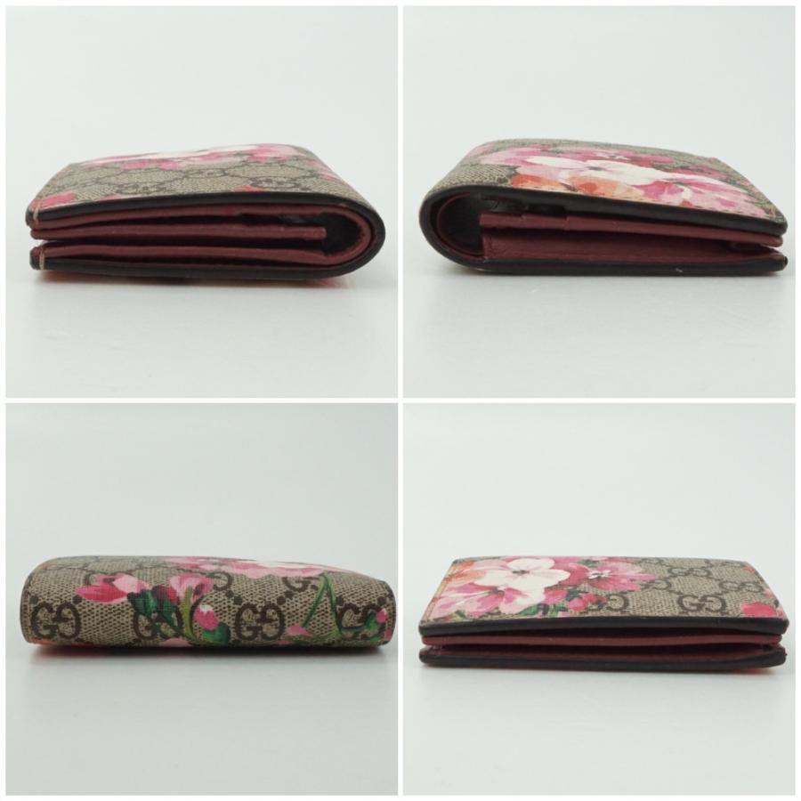 GUCCI GUCCI グッチ 410088 GGブルームス コンパクトウォレット GUCCI GUCCI グッチ 410088 GGブルームス コンパクトウォレット
