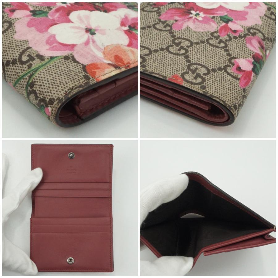 GUCCI GUCCI グッチ 410088 GGブルームス コンパクトウォレット GUCCI GUCCI グッチ 410088 GGブルームス コンパクトウォレット