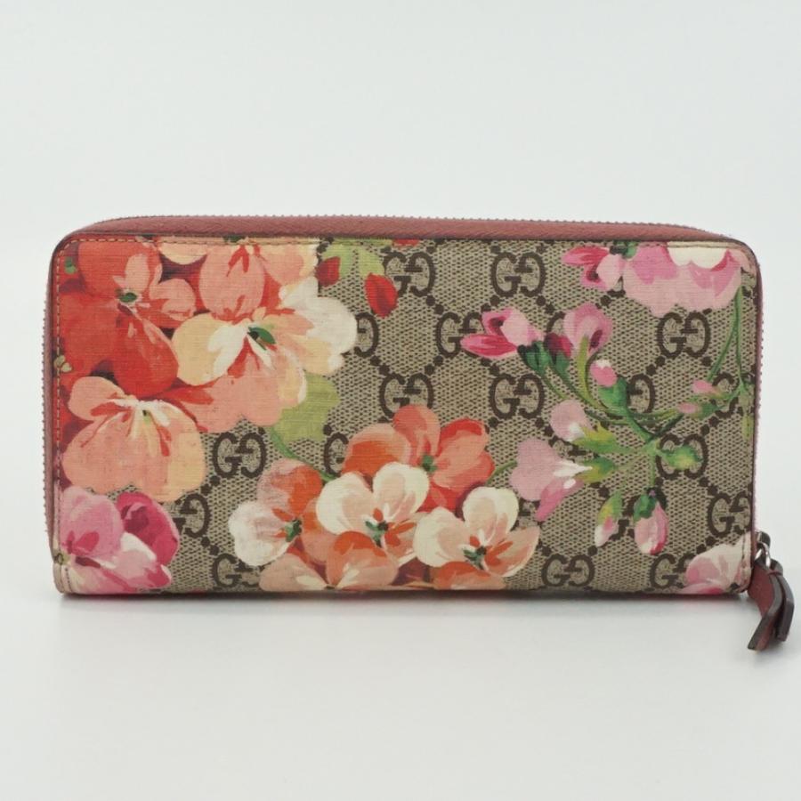 GUCCI GUCCI グッチ 404071 GGブルームス ラウンドファスナー長 GUCCI GUCCI グッチ 404071 GGブルームス ラウンドファスナー長