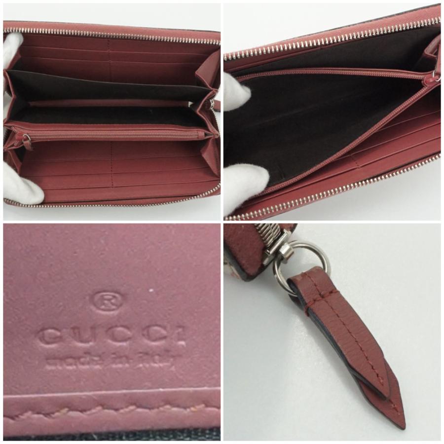 GUCCI GUCCI グッチ 404071 GGブルームス ラウンドファスナー長 GUCCI GUCCI グッチ 404071 GGブルームス ラウンドファスナー長