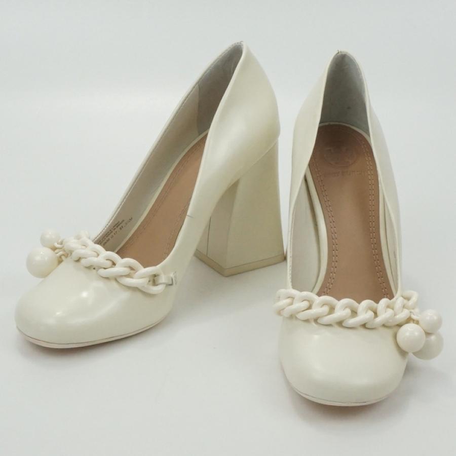 TORY BURCH BURCH トリーバーチ 44916 チャンキーヒールパンプス TORY BURCH BURCH トリーバーチ 44916 チャンキーヒールパンプス