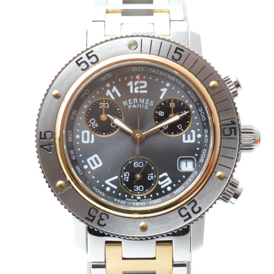 HERMES HERMES エルメス CL2.320 クリッパーデイト クロノグラフ HERMES HERMES エルメス CL2.320 クリッパーデイト クロノグラフ