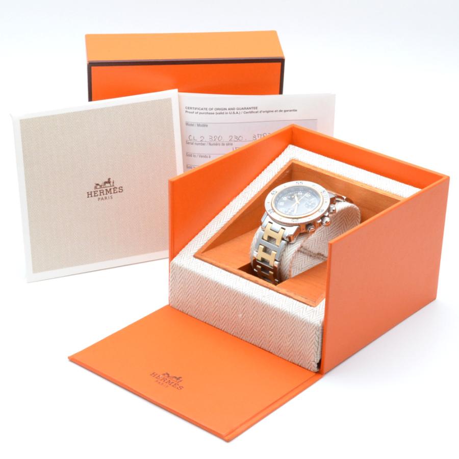 HERMES HERMES エルメス CL2.320 クリッパーデイト クロノグラフ HERMES HERMES エルメス CL2.320 クリッパーデイト クロノグラフ