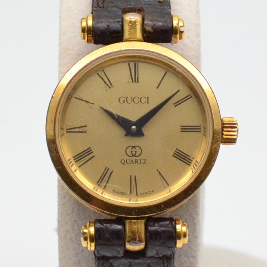 GUCCI GUCCI グッチ シェリーライン クォーツ時計 ゴールド GUCCI GUCCI グッチ シェリーライン クォーツ時計 ゴールド