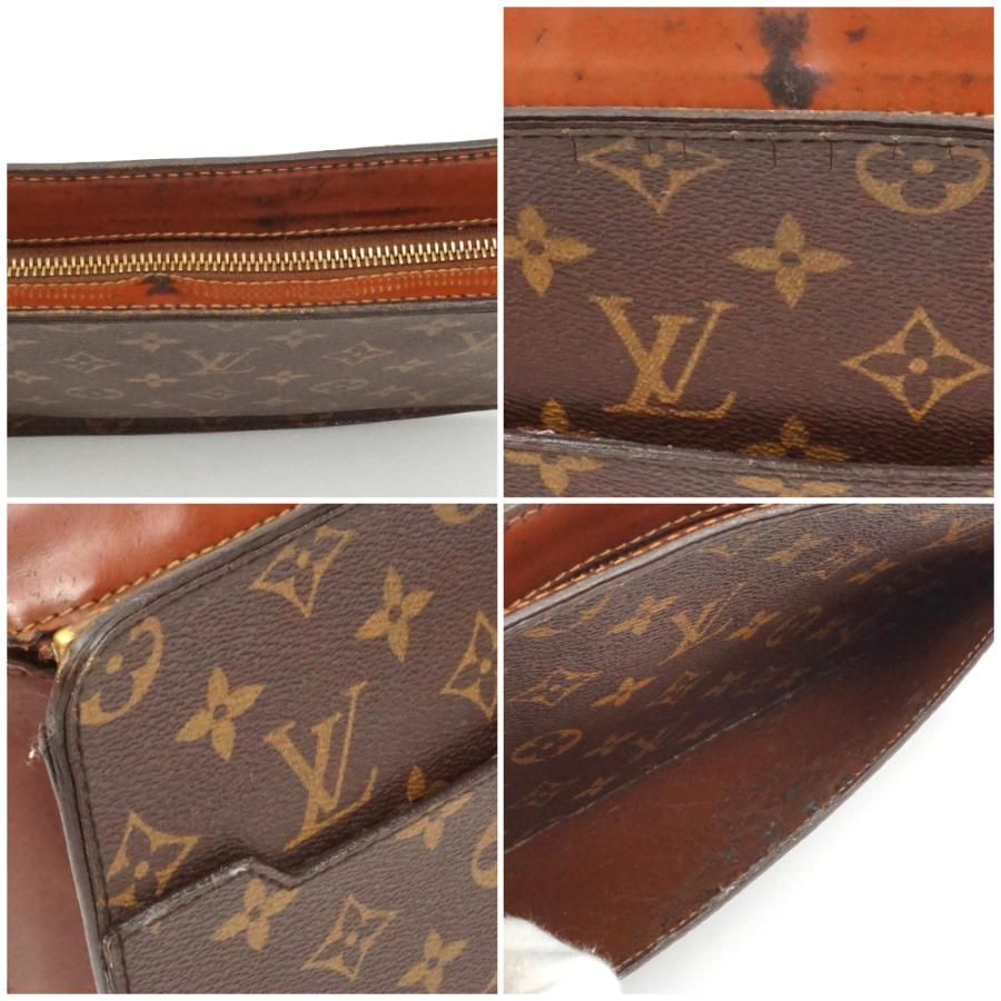 (新品未使用) LOUIS VUITTON　ルイヴィトン　M51795　ポシェット・オム　モノグラム・キャンバス　ブラウン　セカンドバッグ　レディース　メンズ　