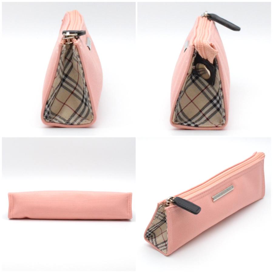 BURBERRY BURBERRY バーバリー ペンケース ピンク/チェック 布製 BURBERRY BURBERRY バーバリー ペンケース ピンク/チェック 布製