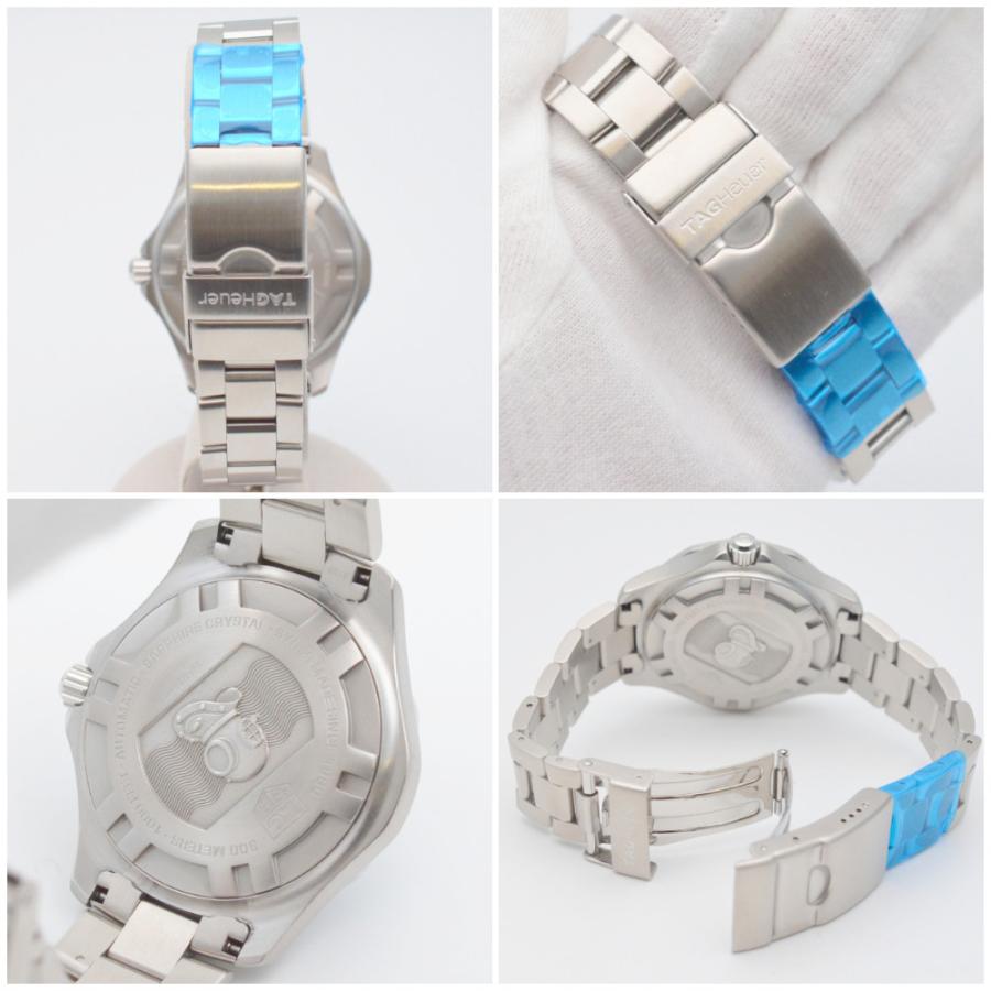 TAG-HEUER　タグホイヤー　WAB2010　アクアレーサー　ブラック　自動巻き　オートマチック　41mm　デイト表示　300M防水　メンズ時計　腕時計　【中古】｜kanteikyoku-morioka｜05