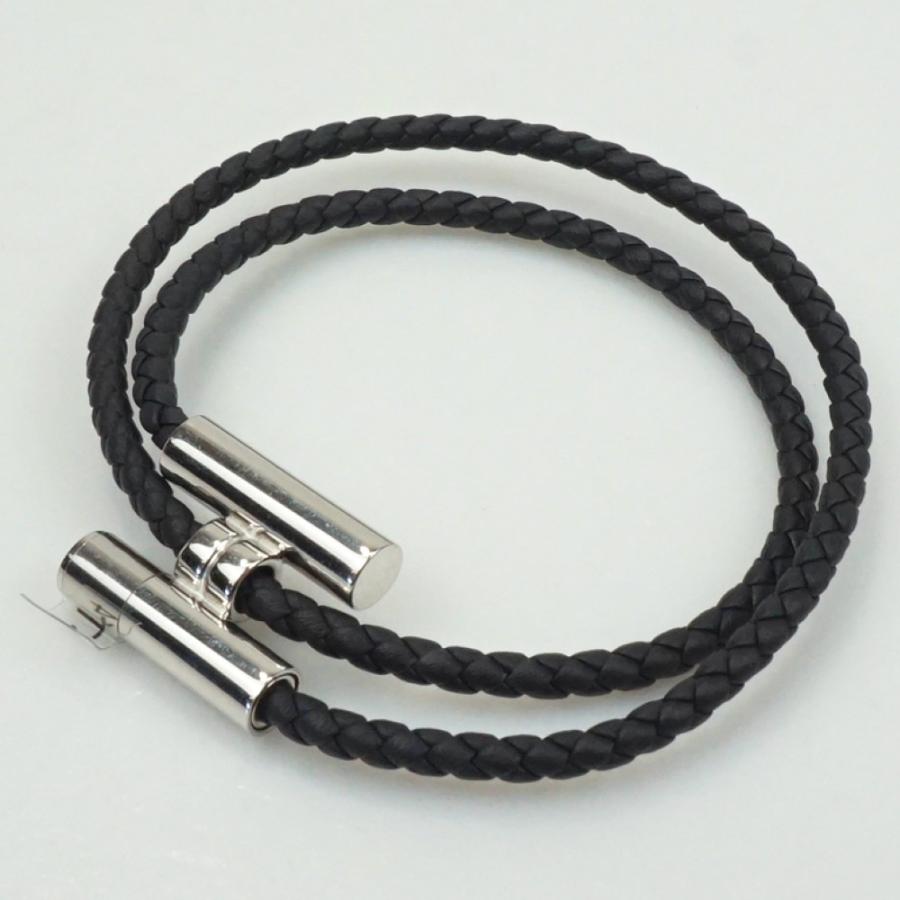 HERMES エルメス トゥルニ トレッセ レザーブレスレット ブラック×シルバー金具 サイズ表記T4 腕周り実寸サイズ約18cm 男女兼用 【中古】 : 1-240002046796 : かんてい局盛岡店 - 通販 - Yahoo!ショッピング HERMES エルメス トゥルニ トレッセ レザーブレスレット ブラック×シルバー金具 サイズ表記T4 腕周り実寸サイズ約18cm 男女兼用 【中古】 : 1-240002046796 : かんてい局盛岡店 - 通販 - Yahoo!ショッピング