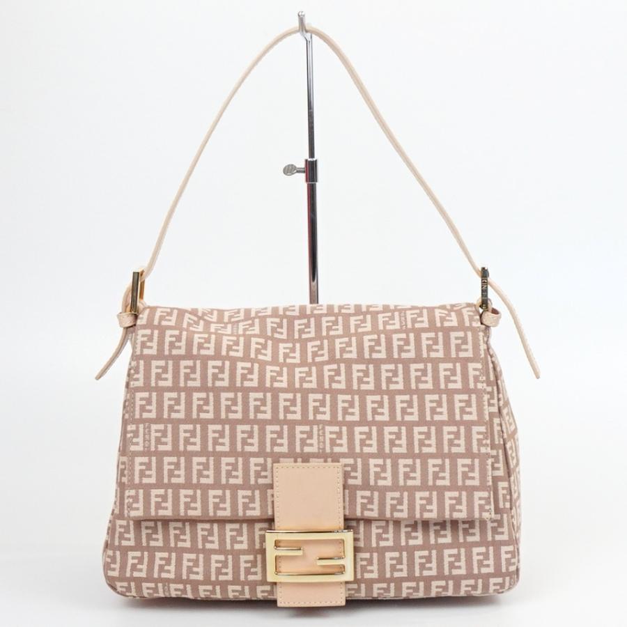 FENDI FENDI フェンディ ズッキーノ マンマバケット ピンク系 FENDI FENDI フェンディ ズッキーノ マンマバケット ピンク系