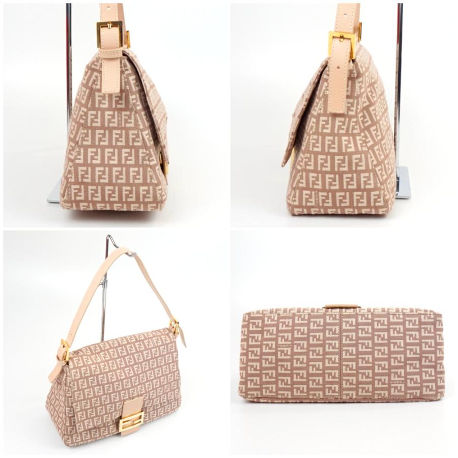 FENDI FENDI フェンディ ズッキーノ マンマバケット ピンク系 FENDI FENDI フェンディ ズッキーノ マンマバケット ピンク系