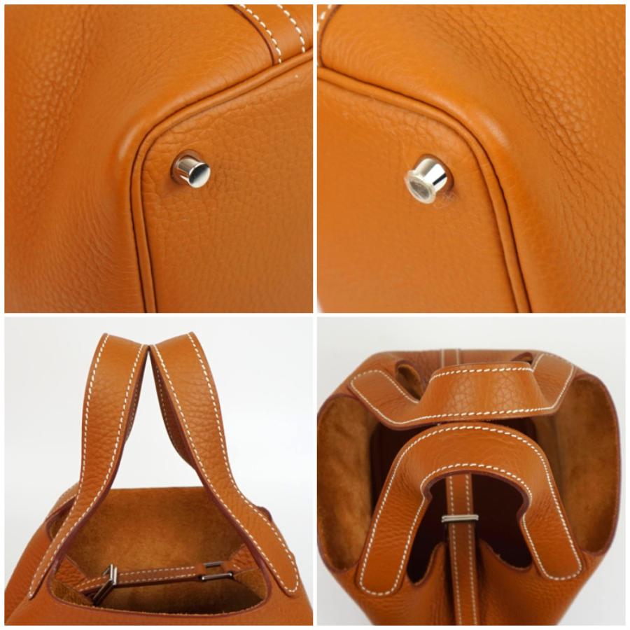 エルメス　ピコタン　濃茶色　トリヨンクレマンス HERMES HERMES エルメス ピコタンロックPM トリヨンクレマンス