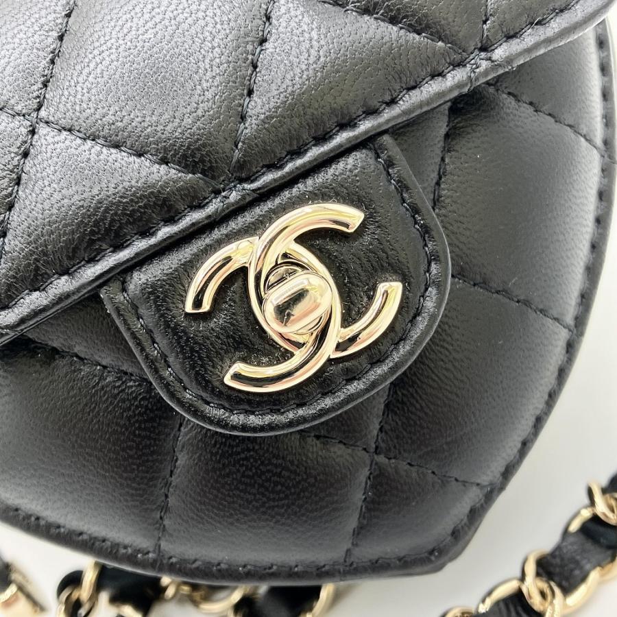 CHANEL（シャネル） 【未使用】 AP2787 ハートチェーンベルトバッグ 