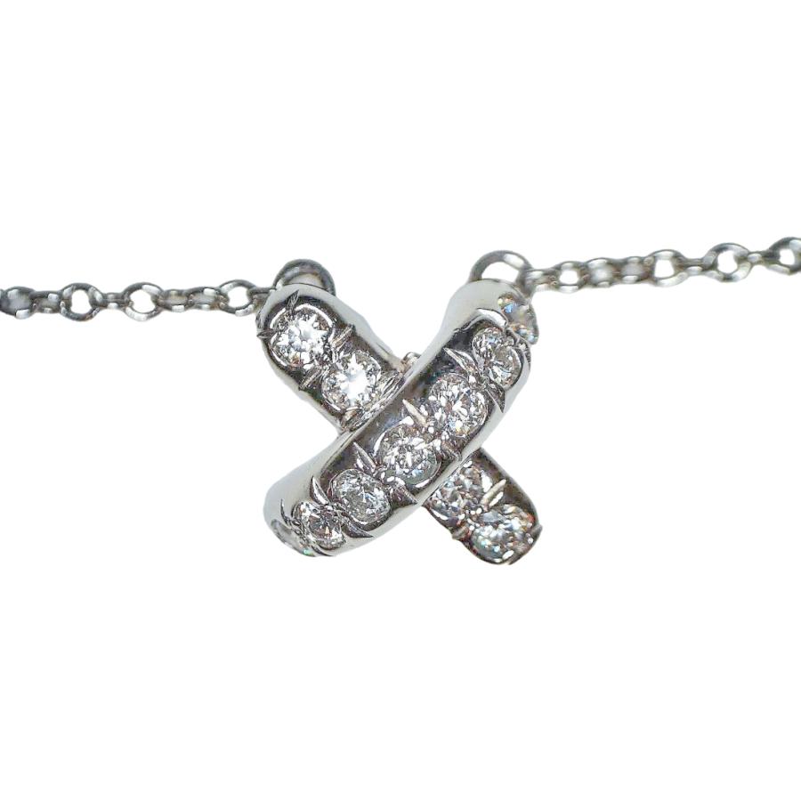 TIFFANY&Co. ティファニー クロスステッチ ダイヤネックレス TIFFANY&Co. ティファニー クロスステッチ ダイヤネックレス