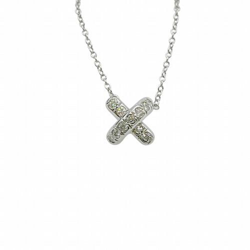 TIFFANY&Co. ティファニー クロスステッチ ダイヤネックレス TIFFANY&Co. ティファニー クロスステッチ ダイヤネックレス