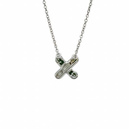 TIFFANY&Co. ティファニー クロスステッチ ダイヤネックレス TIFFANY&Co. ティファニー クロスステッチ ダイヤネックレス