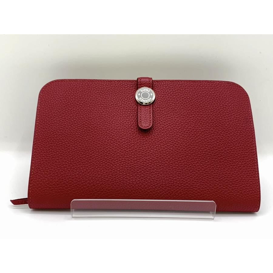 HERMES エルメス ドゴンGM 二つ折り長財布 T刻印 メンズ HERMES エルメス ドゴンGM 二つ折り長財布 T刻印 メンズ