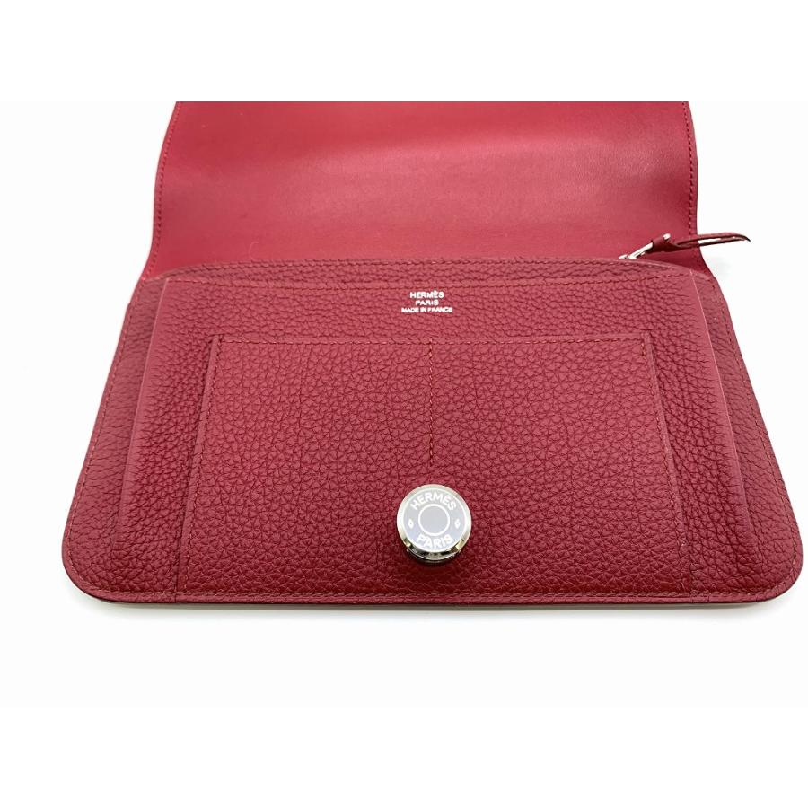 HERMES エルメス ドゴンGM 二つ折り長財布 T刻印 メンズ HERMES エルメス ドゴンGM 二つ折り長財布 T刻印 メンズ