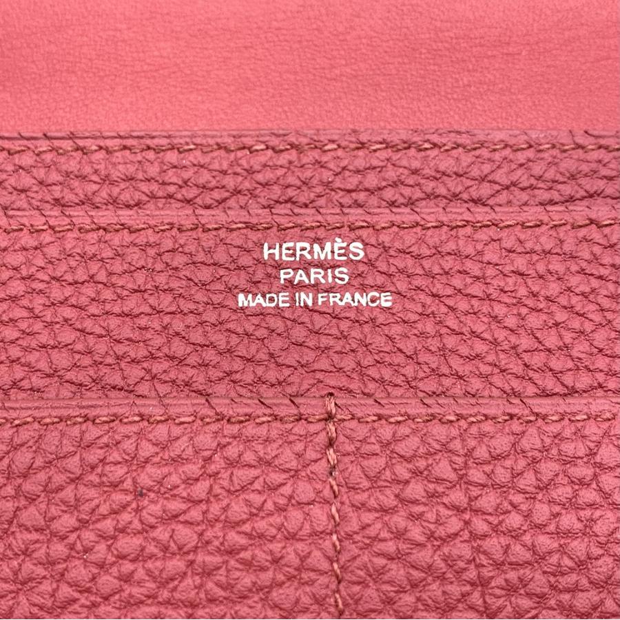 HERMES エルメス ドゴンGM 二つ折り長財布 T刻印 メンズ HERMES エルメス ドゴンGM 二つ折り長財布 T刻印 メンズ